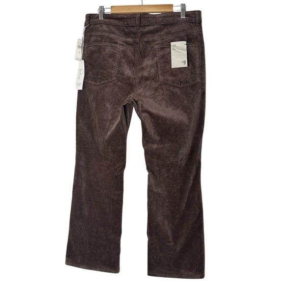 New Pilcro Anthropologie Corduroy Jeans Women Size‎ 33 Brown The YaYa High Rise - Picture 4 of 13
